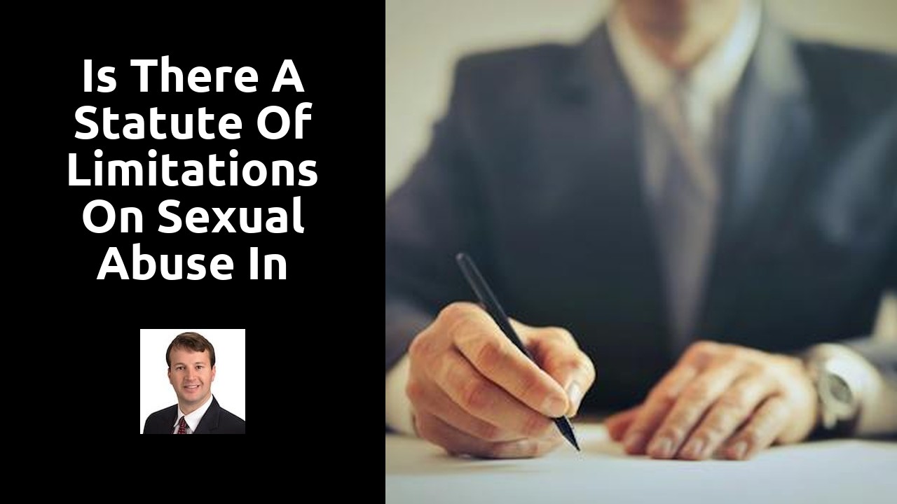 Is there a statute of limitations on sexual abuse in Kentucky?